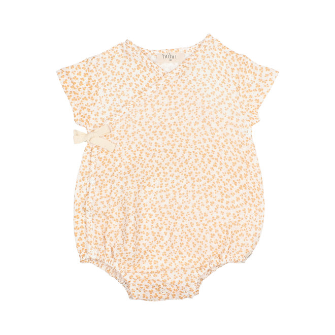 Clover Romper - Caramel