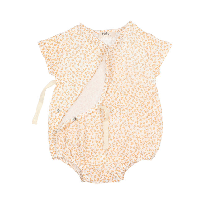 Clover Romper - Caramel