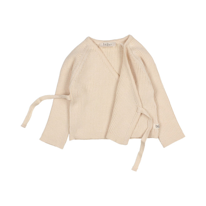 Crossed Cardigan - Sand