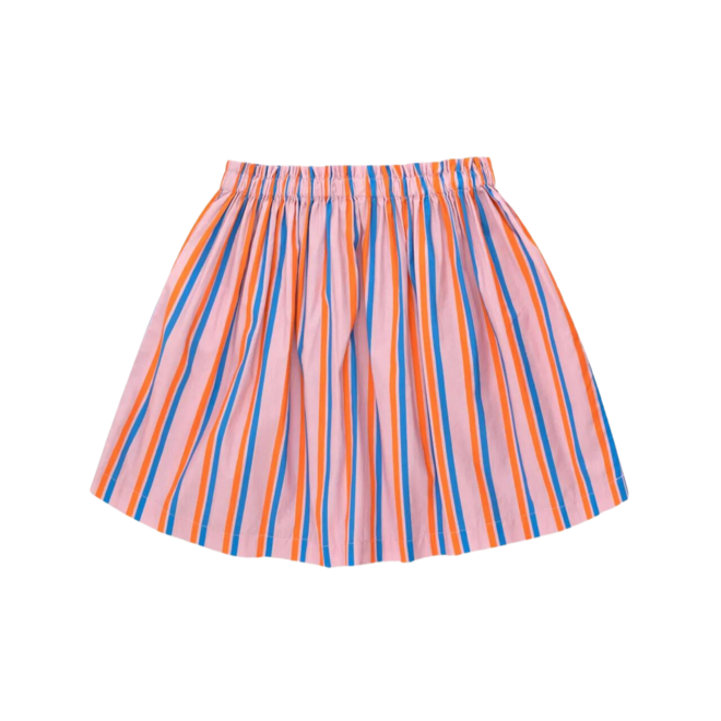Retro Lines Short Skirt