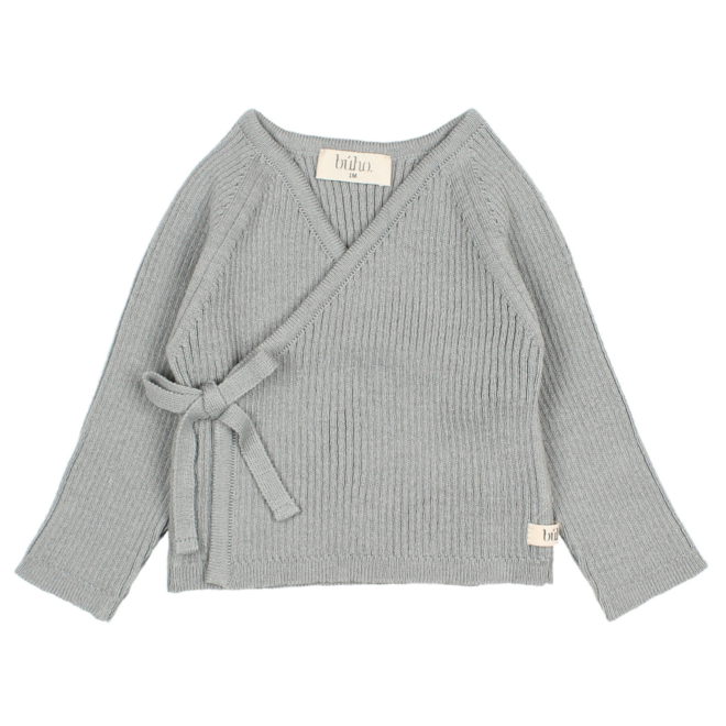 Crossed Cardigan - Eucalyptus