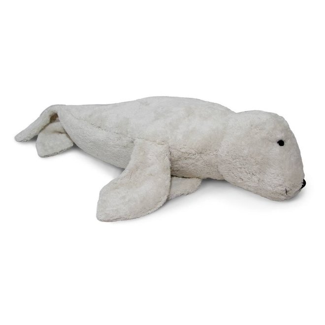 Cuddly Animal Seal Large - White