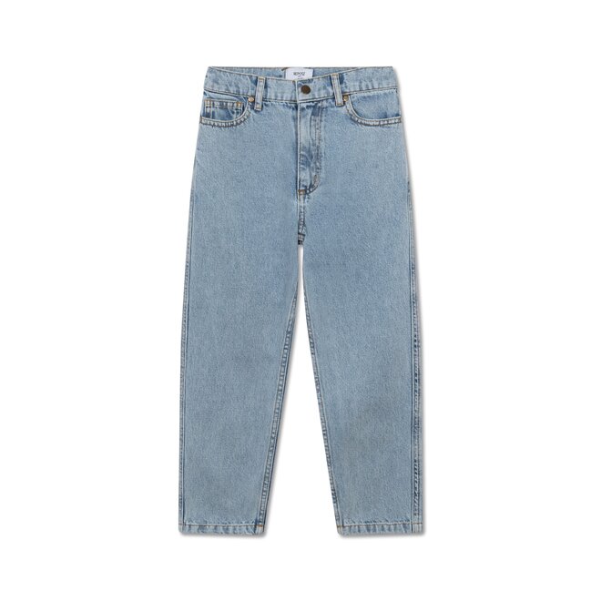 5 Pocket Jeans - Mid Wash Blue