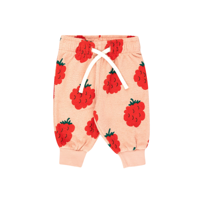Raspberries Baby Sweatpant - Peach