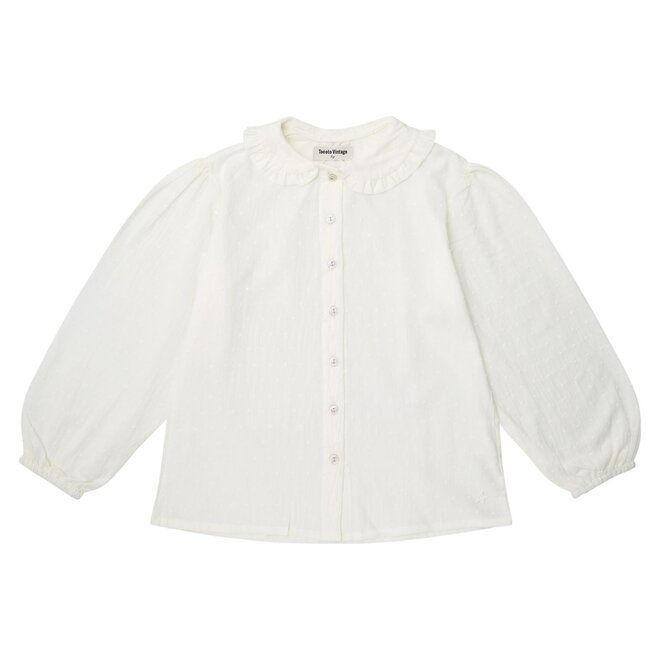 Plumeti Kid Blouse - Off White