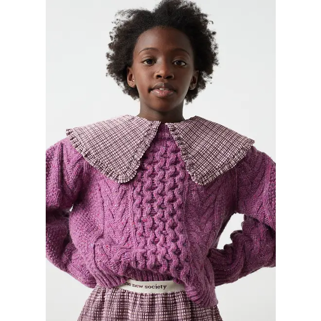 Tirso Girl Jumper - Dusty Orchid