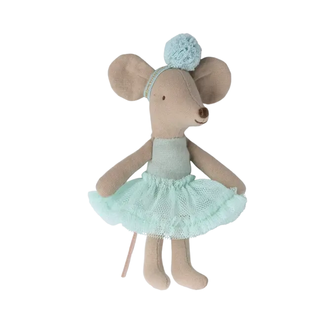 Ballerina Mouse Little Sister - Light Mint