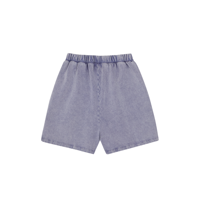 Blue Washed Kids Shorts - Blue