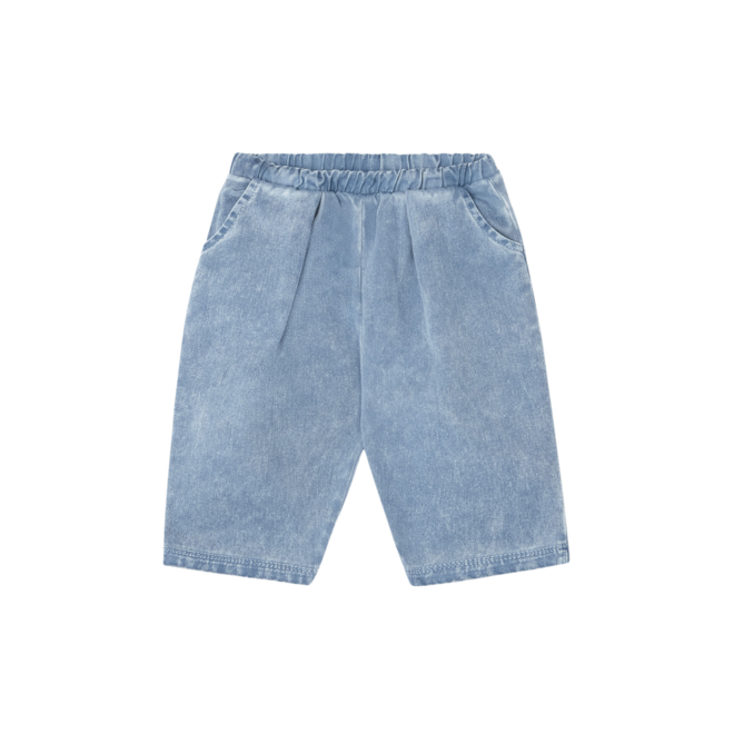 Blue Washed Baby Trousers - Blue