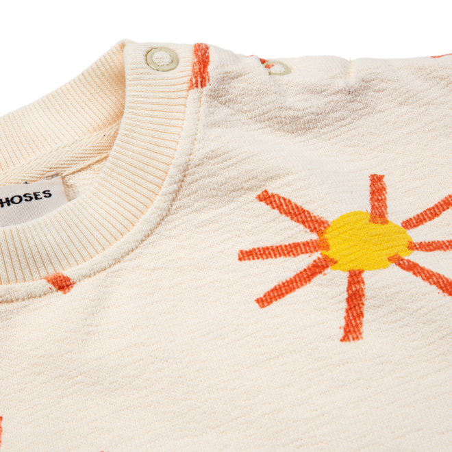 Baby Sun All Over Sweatshirt - Offwhite