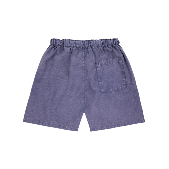 Bobo Choses Circle Woven Bermuda Shorts - Prussian Blue