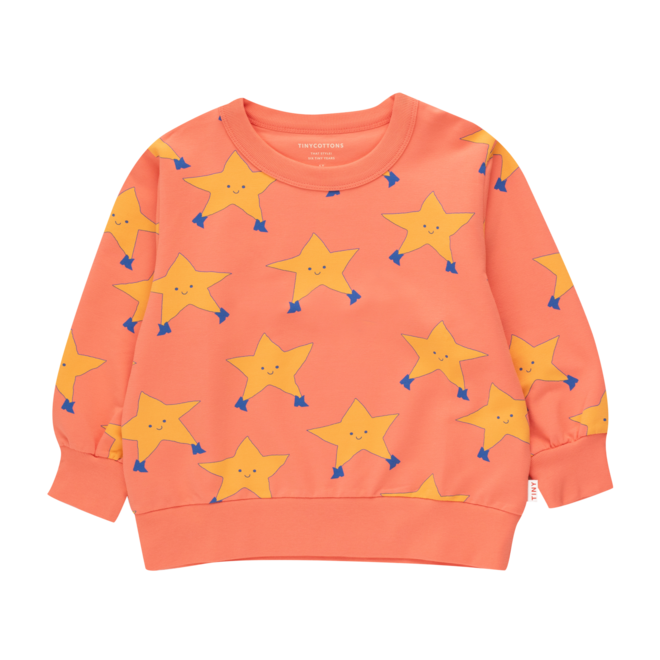 Dancing Stars Sweatshirt - Light Red