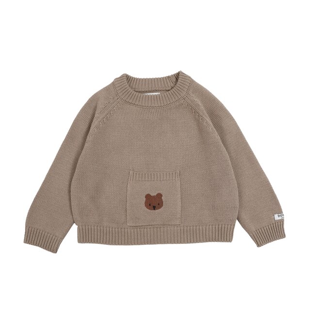 Loeke Sweater Bear - Hazelnut