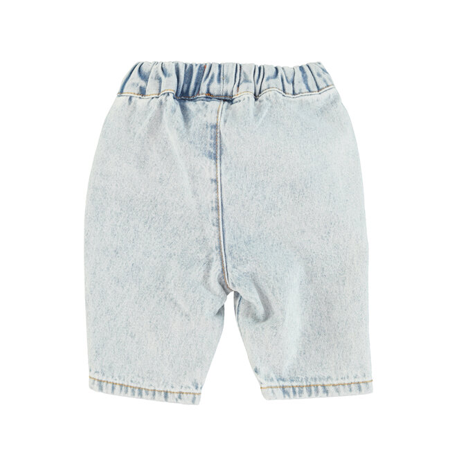 Baby Trousers - Washed Blue Denim