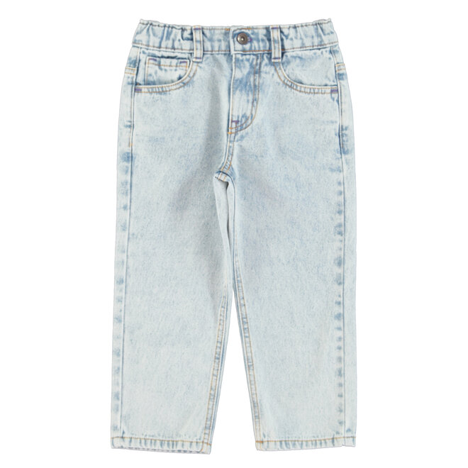 Unisex Trousers - Washed Blue Denim SS24