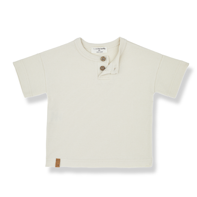 Nestore SS Henly T-shirt - Ivory