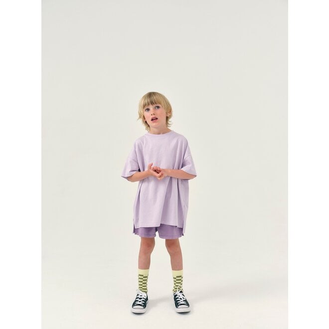 Oversized Tee - Lavender Frost