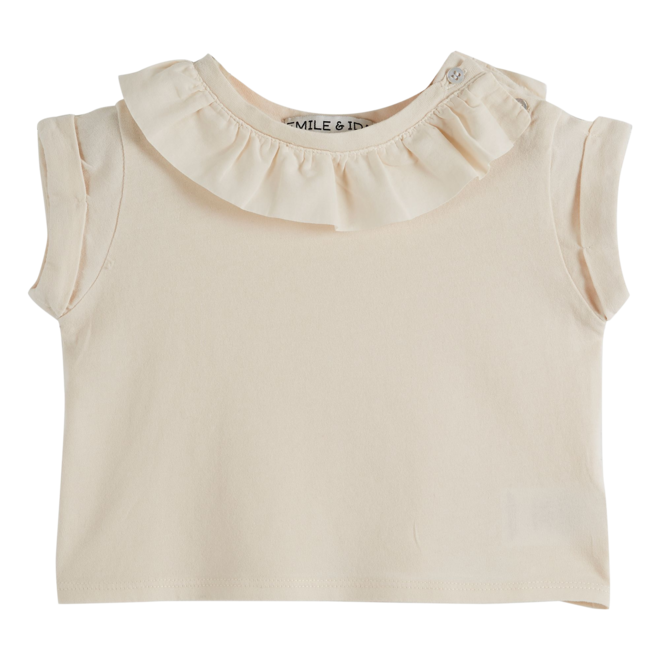 T-Shirt Coton - Creme