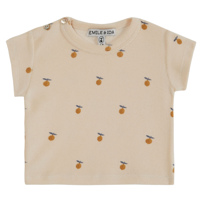 T-Shirt Eponge - Citron