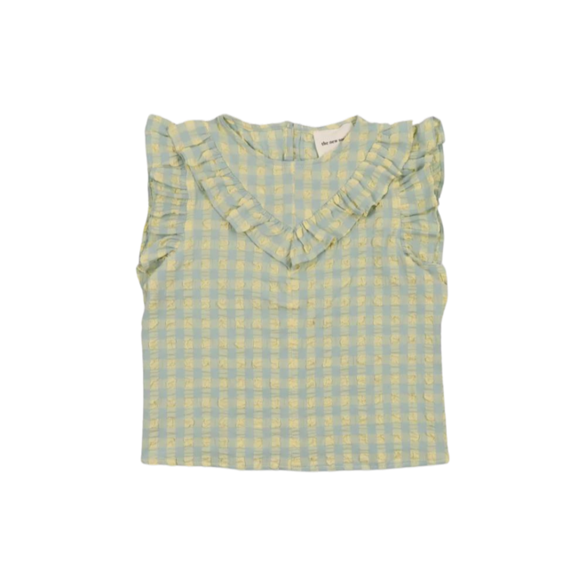 Canyon Yellow Blouse - Yellow Check