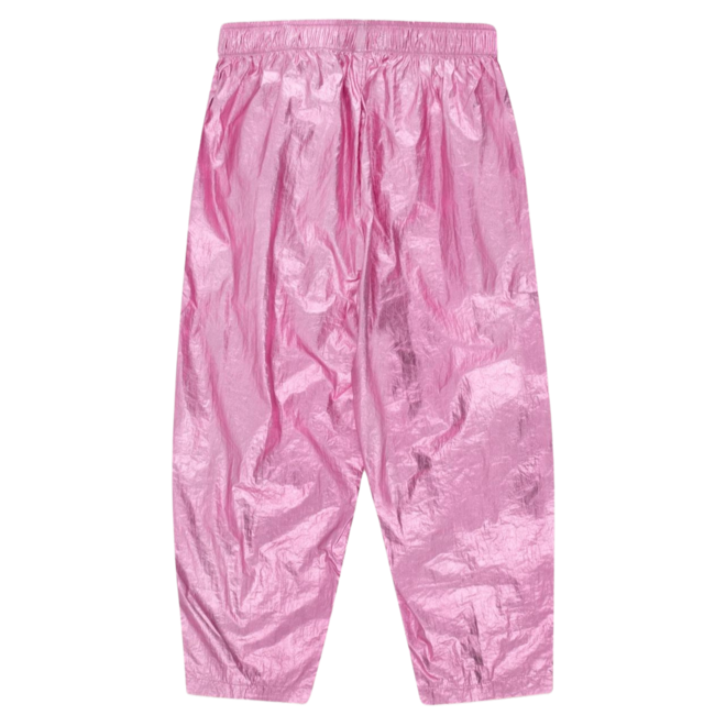 Shiny Barrel Pant - Metallic Pink