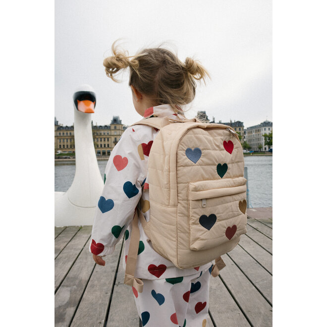 Juno Quilted Backpack Midi - Frappé