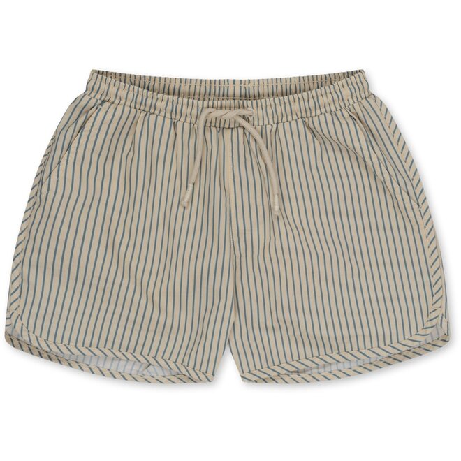 Asnou Swim Shorts - Stripe Blue