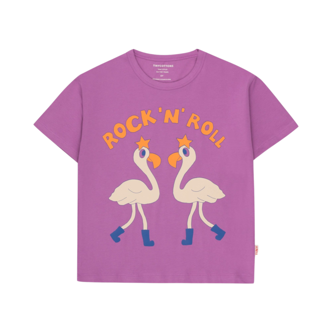 Flamingos Tee - Orchid