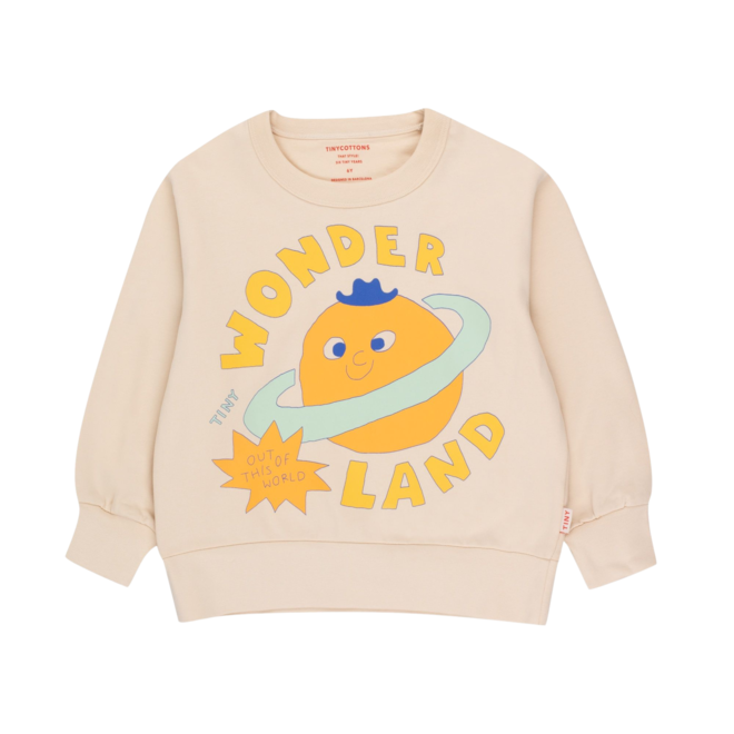 Wonderland Sweatshirt - Light Cream