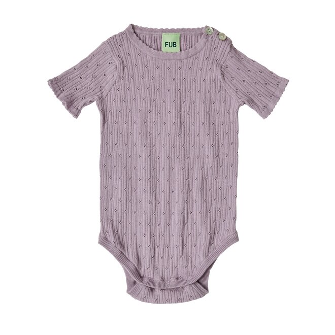 Baby Pointelle Body - Heather