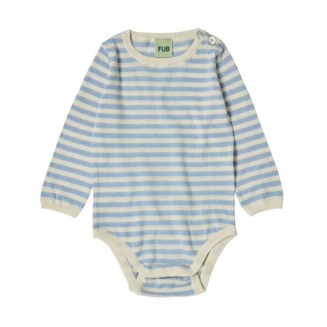 Baby Ls Body - Ecru/Cloud