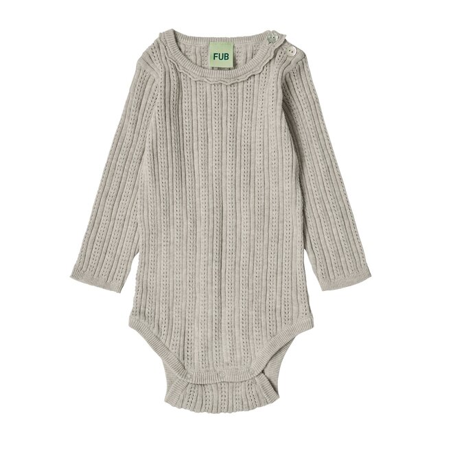 Baby Lace Body - Taupe Melange