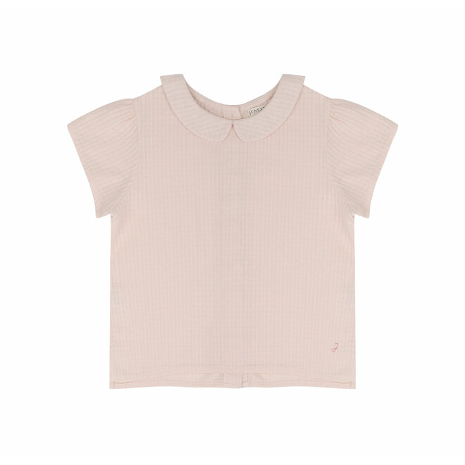 Cosy Collar  Top - Blossom Pink