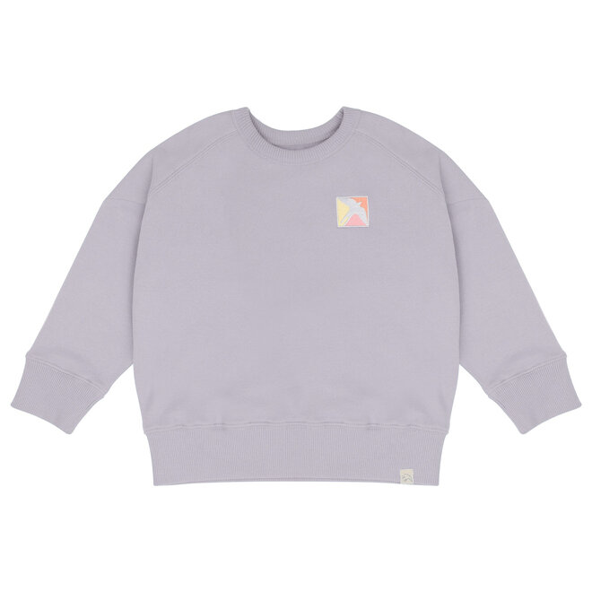 Sammy Badge Sweater  - Lavender