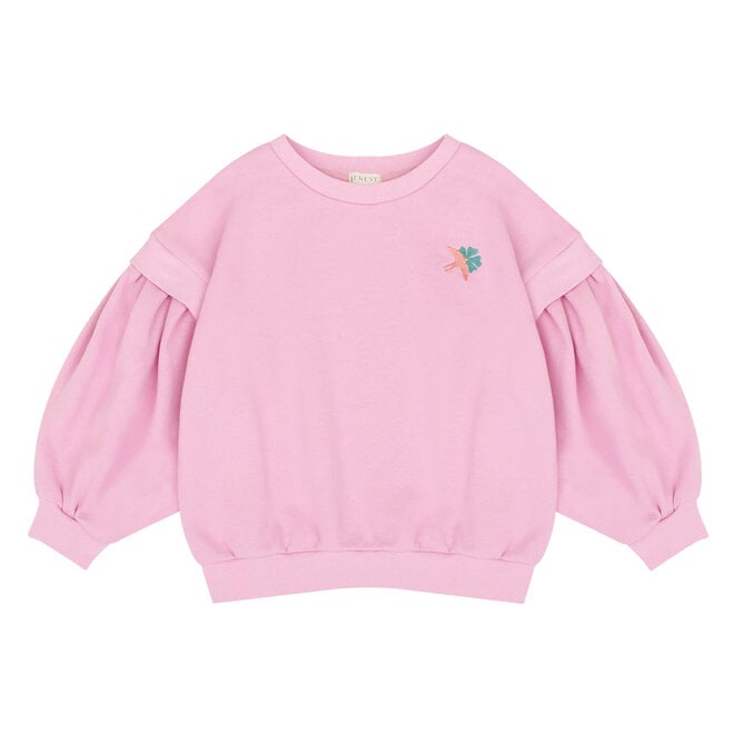 Balloon Bird Sweater  - Raspberry Pink