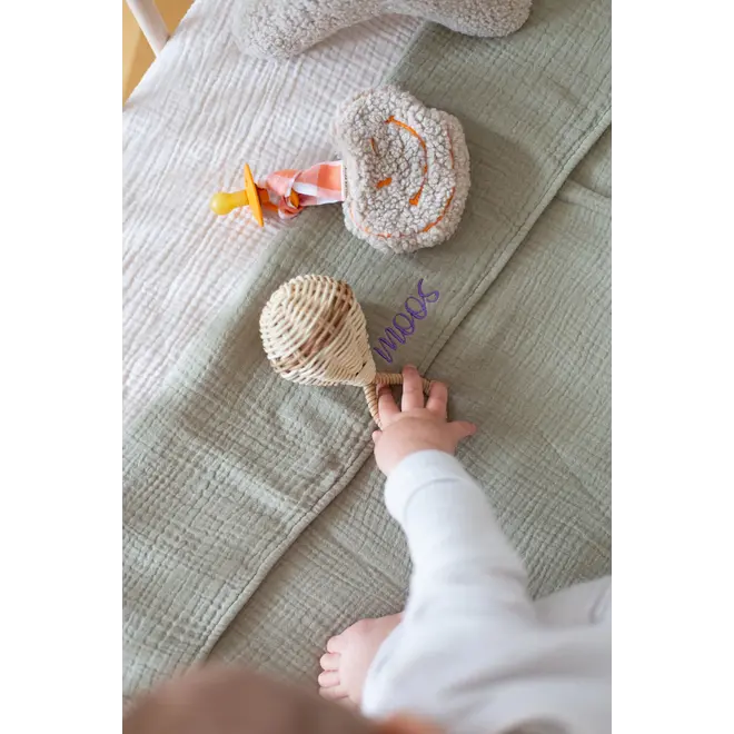 Chunky Blanket - Going Green - Crib