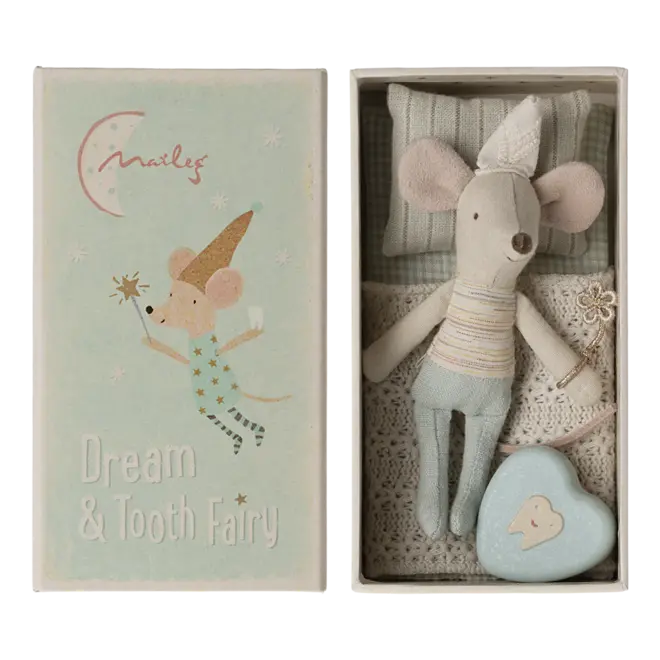 Tooth fairy Mouse - Little brother in matchbox