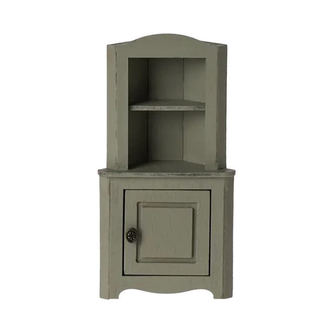 Corner Cabinet - Light Green