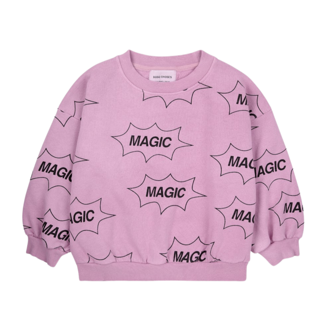 It'S Magic All Over Sweatshirt - Pink