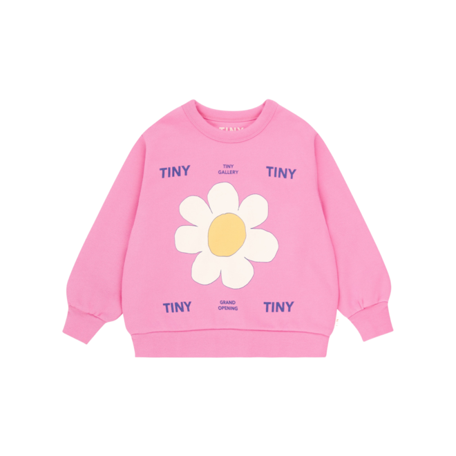 Daisy Sweatshirt - Cool Pink