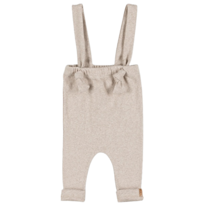 Suspender Pants - Beige