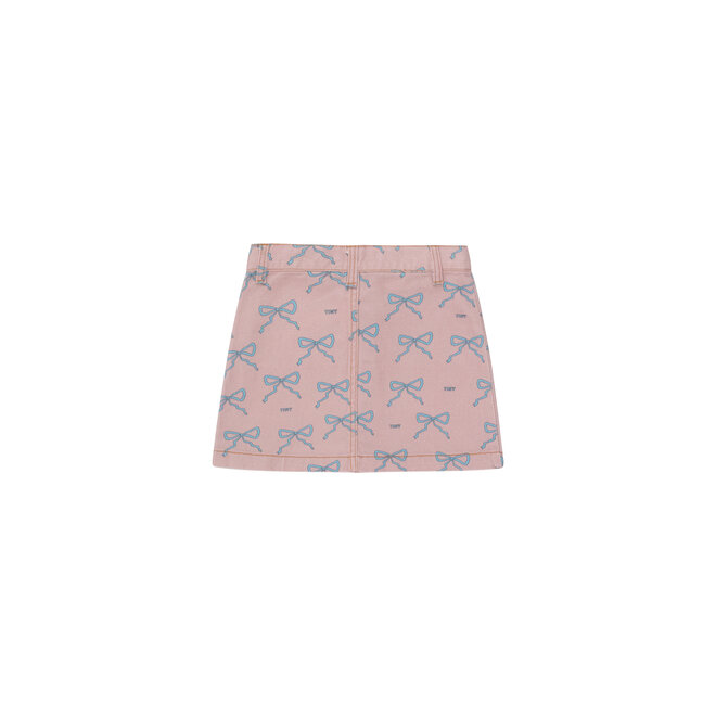 Bow Skirt - Taupe