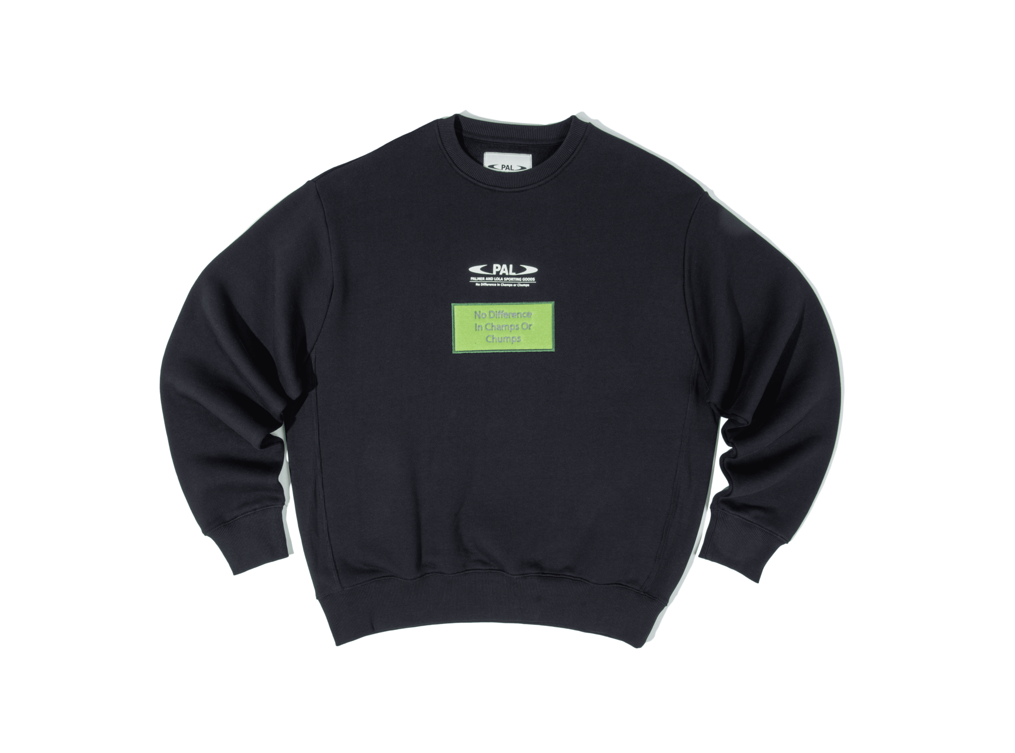 Scouts honor crewneck caviar black PAL Scouts honor crewneck caviar black