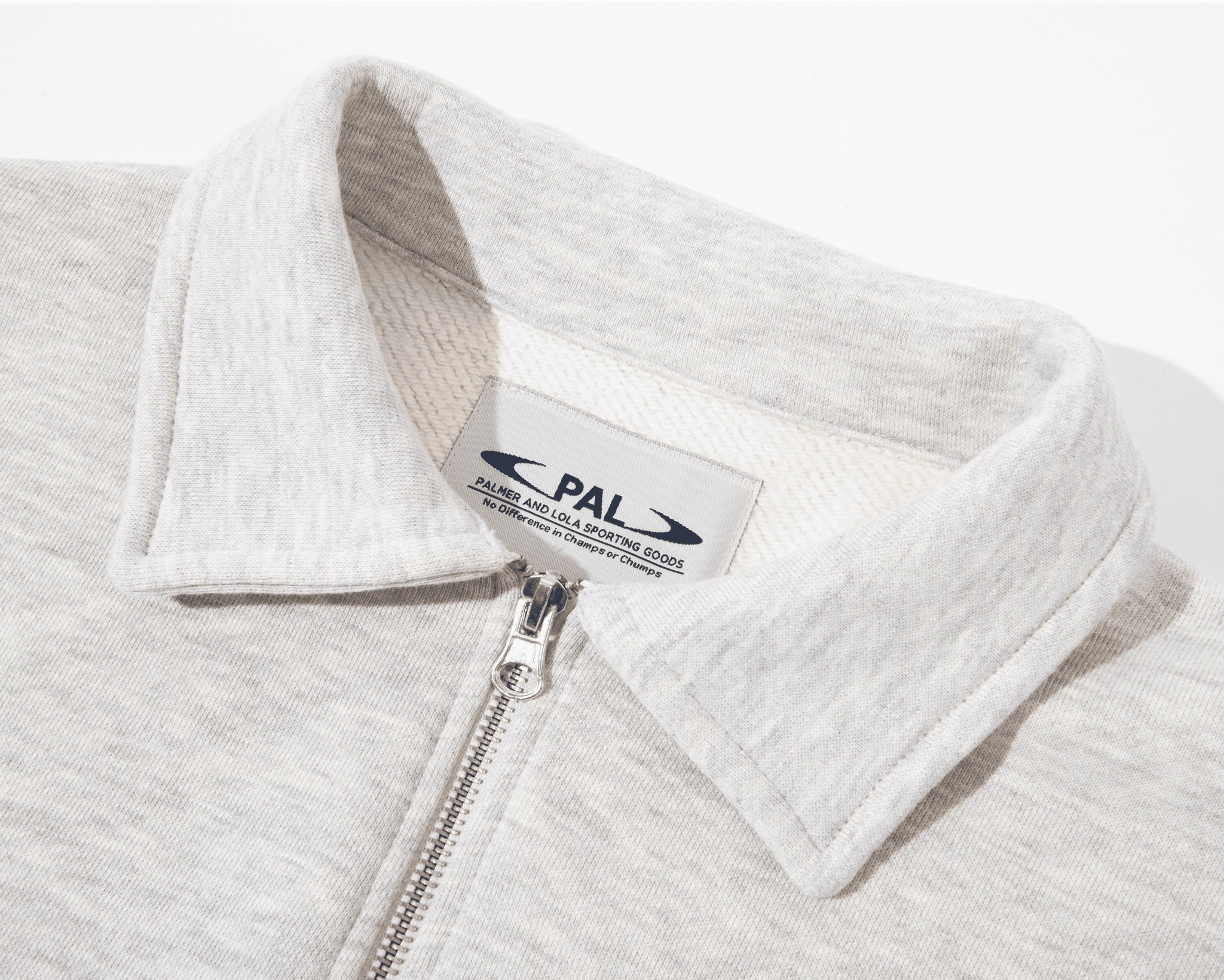 League half zip light gray marl PAL League half zip light gray marl