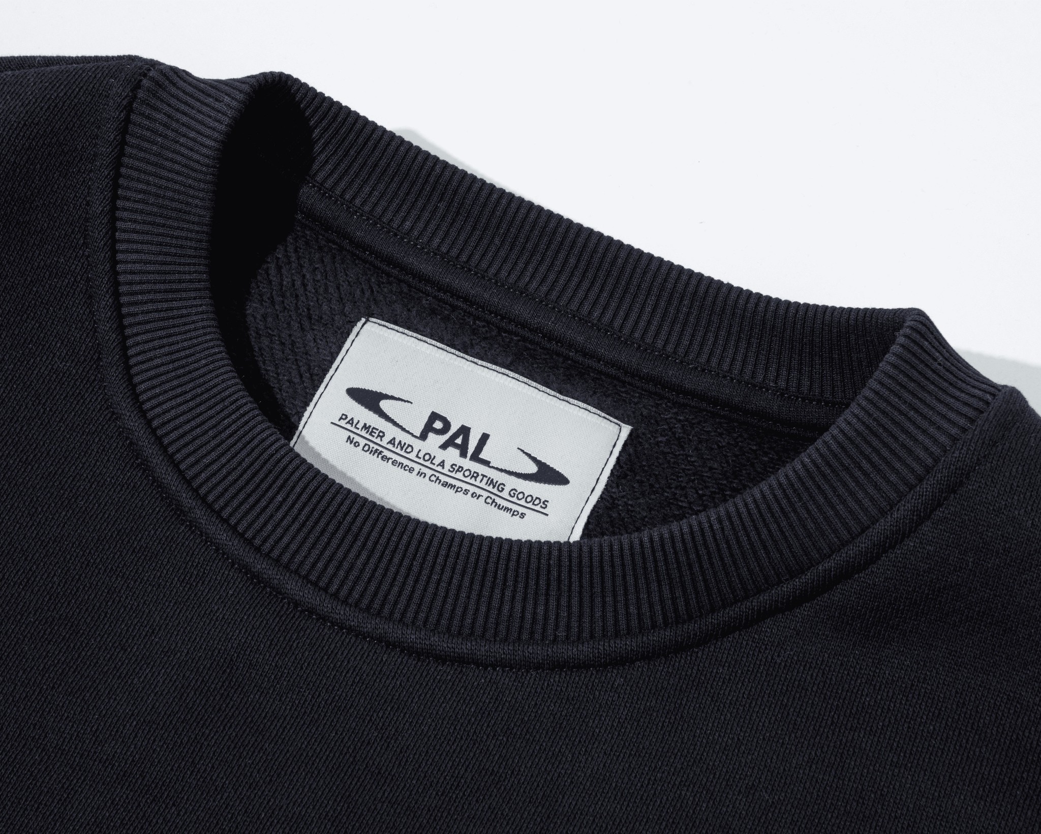 Scouts honor crewneck caviar black PAL Scouts honor crewneck caviar black