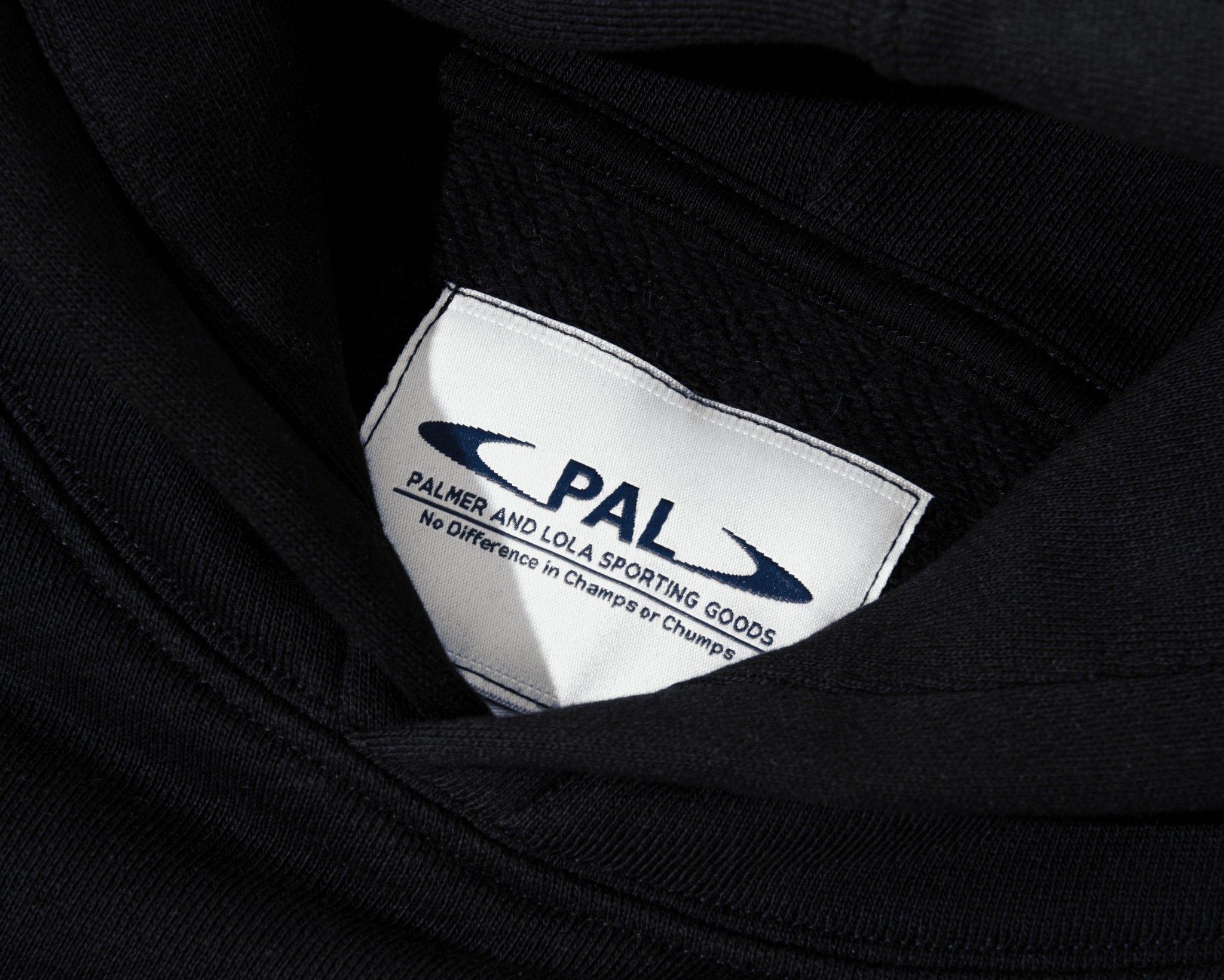 PAL Trademark hoody caviar black