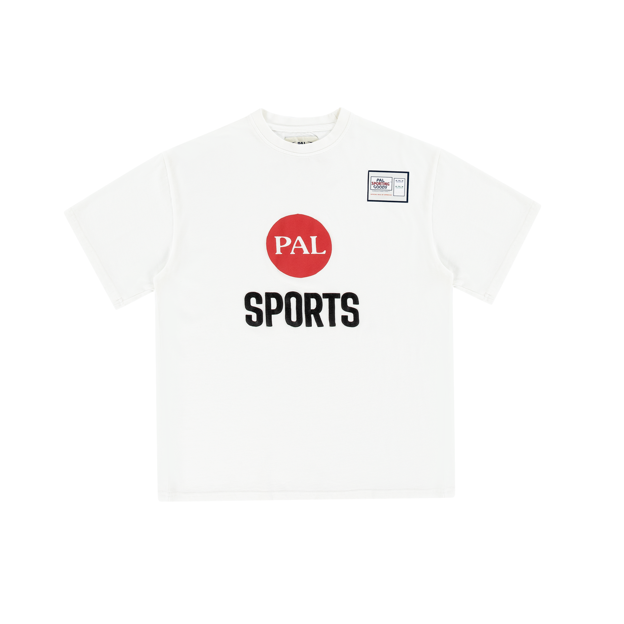 PAL Quickstrike Broadcast tshirt Off White Red