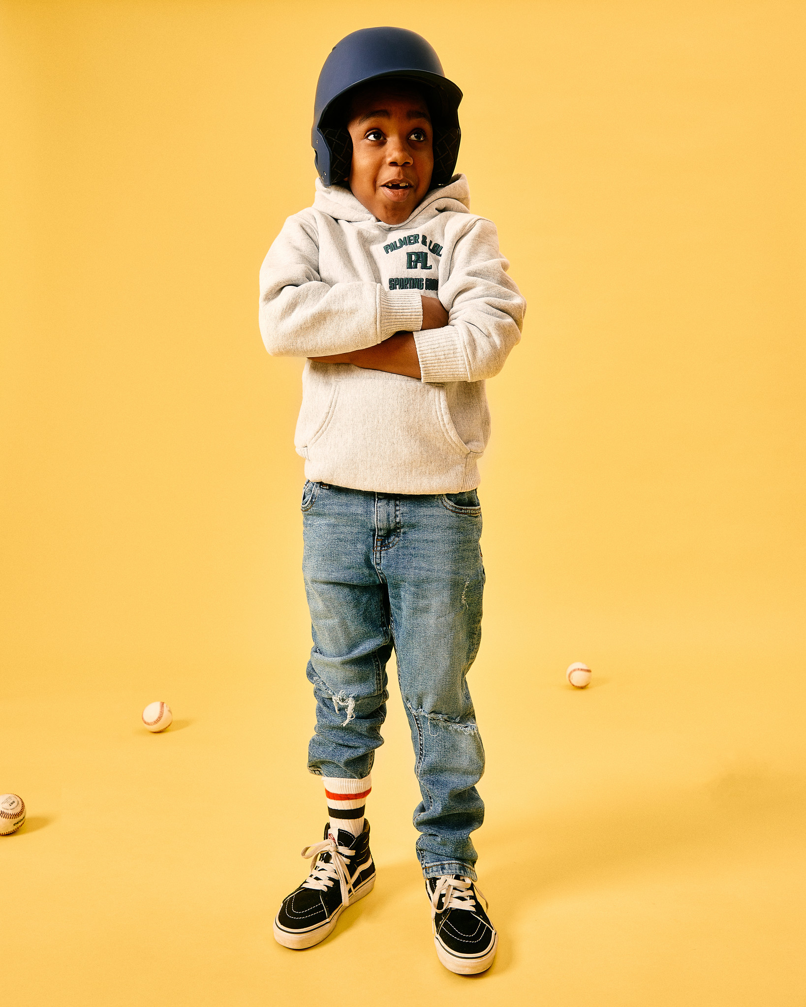 New Arch Logo Kids Hoodie - PAL Sporting goods