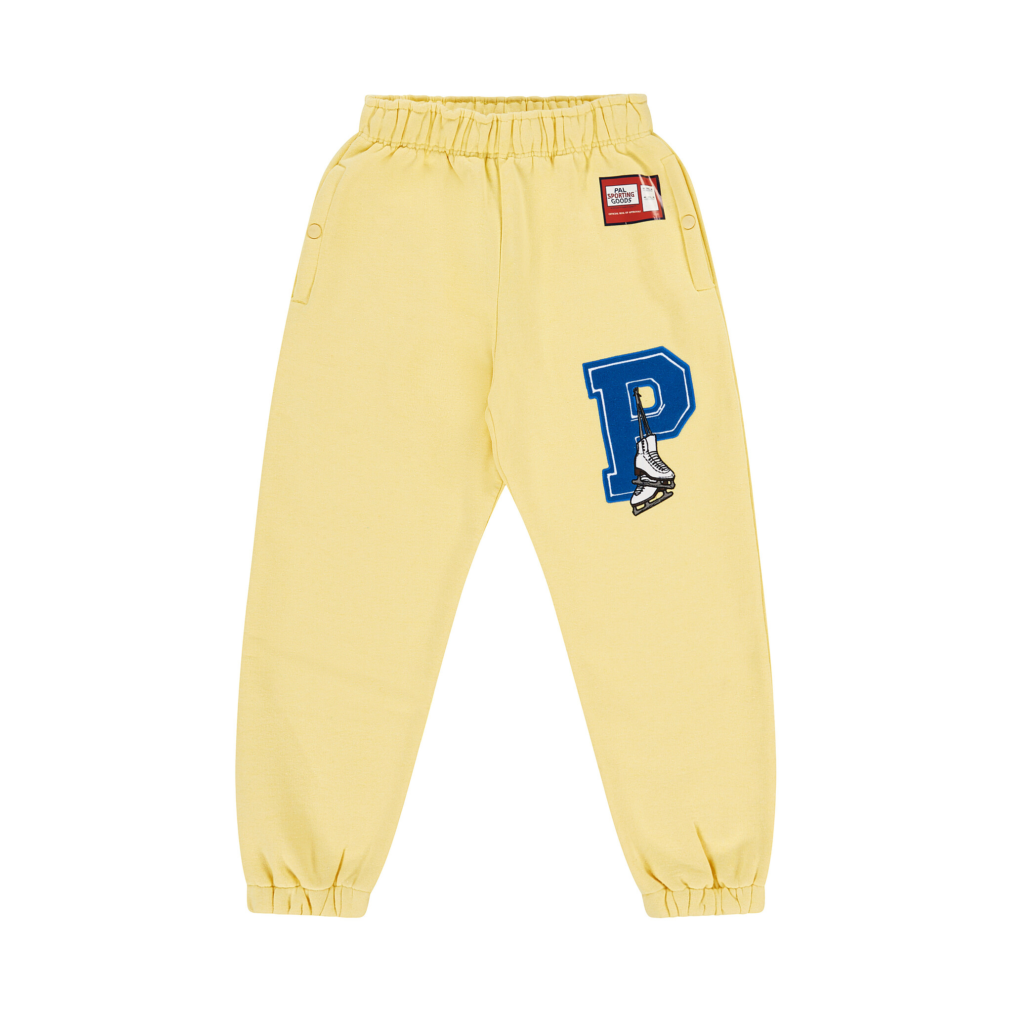 Supreme Half Split Yellow and Blue Sweater