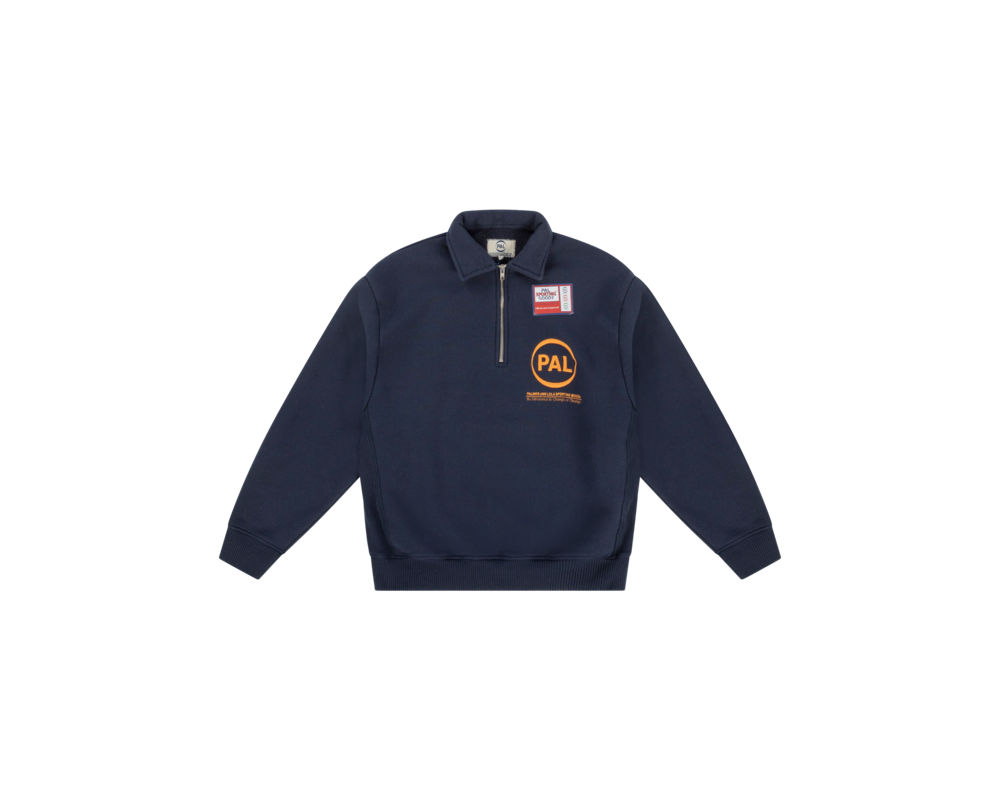 PAL Company Half Zip Navy